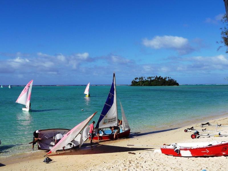 Muri Beachcomber Hotel Rarotonga Bagian luar foto